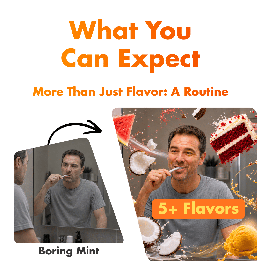 GlorySmile® Flavored Toothpaste for Adults